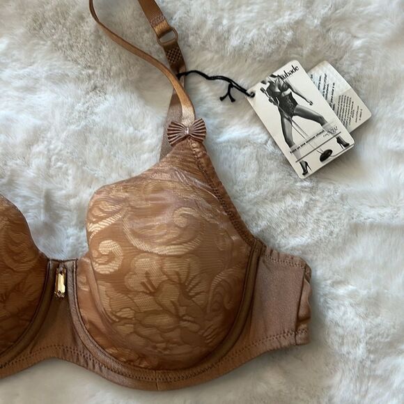 NWT Aubade Gorgeous Embroidered Bra Size 34B - Picture 5 of 11